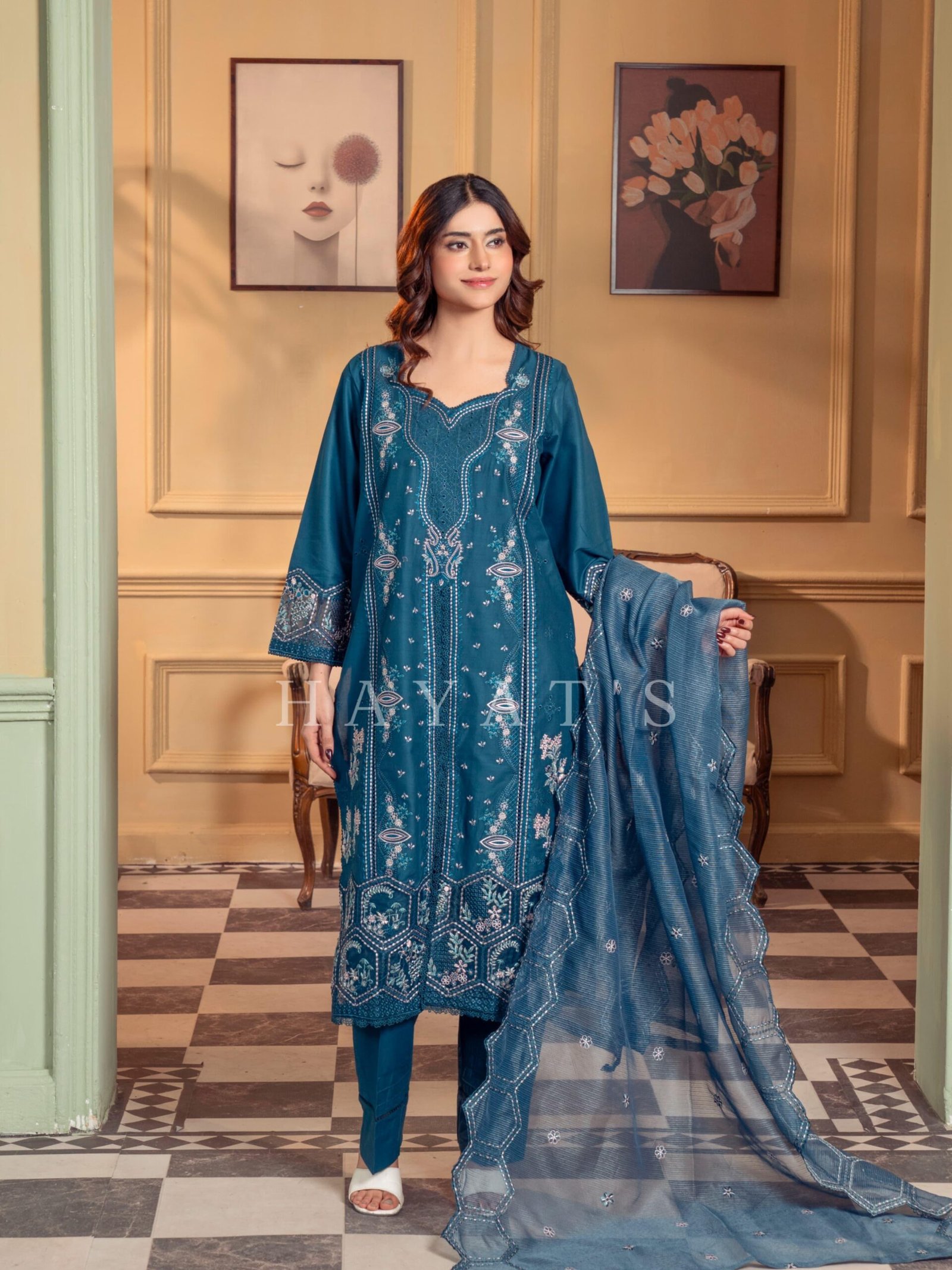 Noor-e-Hayat 3PC Zink