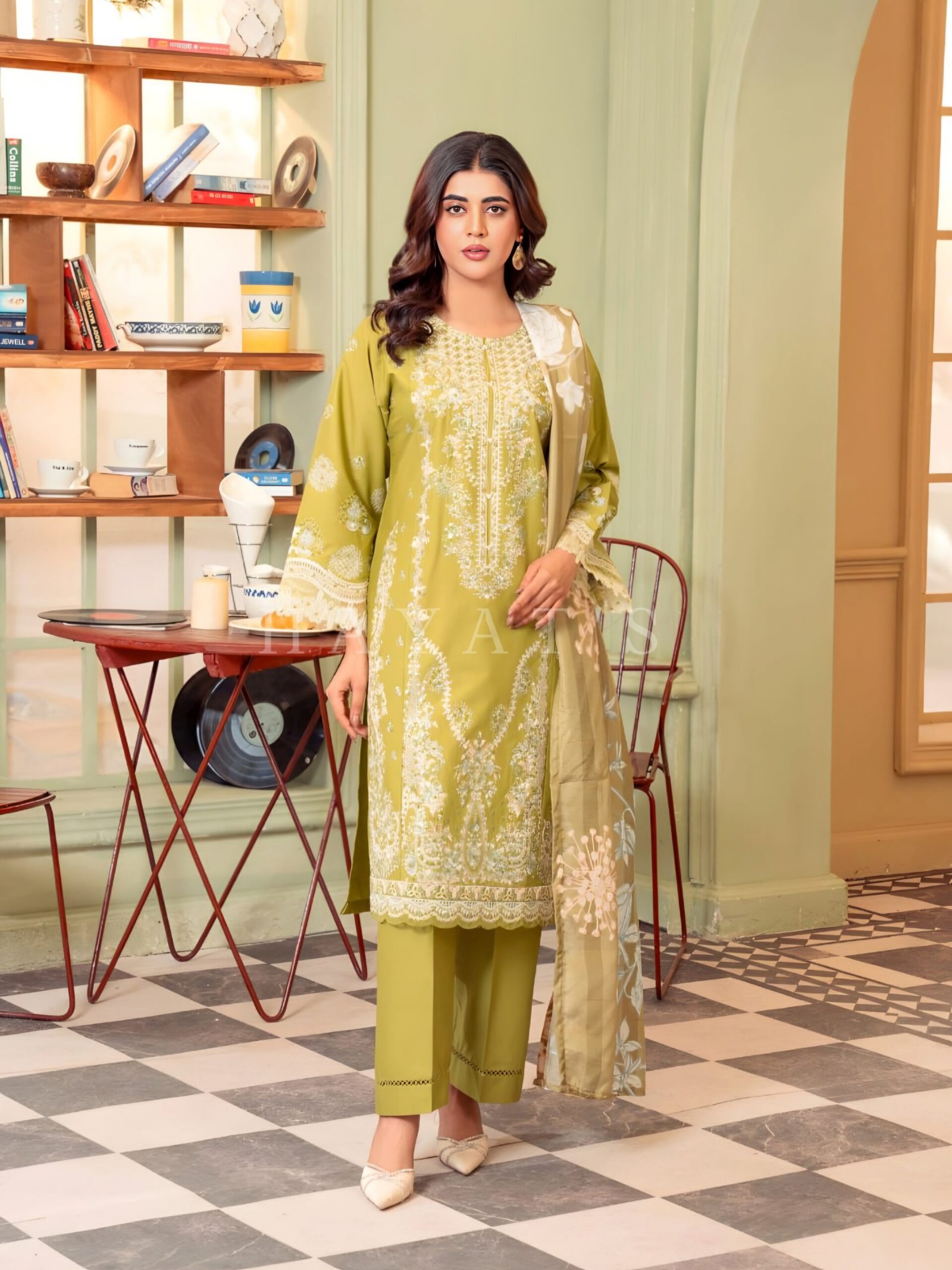 Olive Green 3Pc - HYT1001