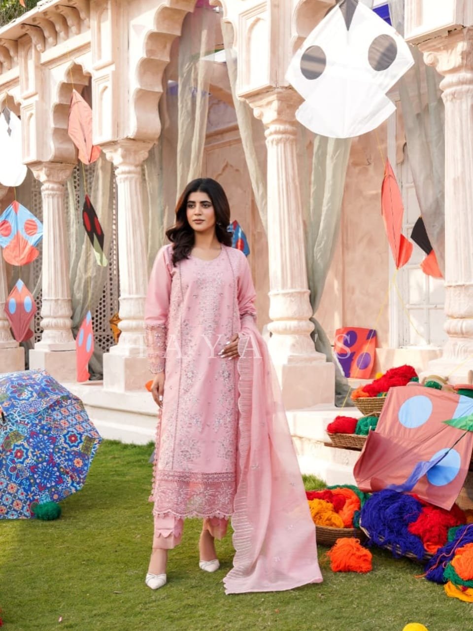 Gul-e-Bahar 3PC Blush Pink