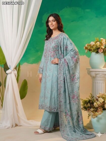 Mehak-e-Hayat Seafoam Green - 320