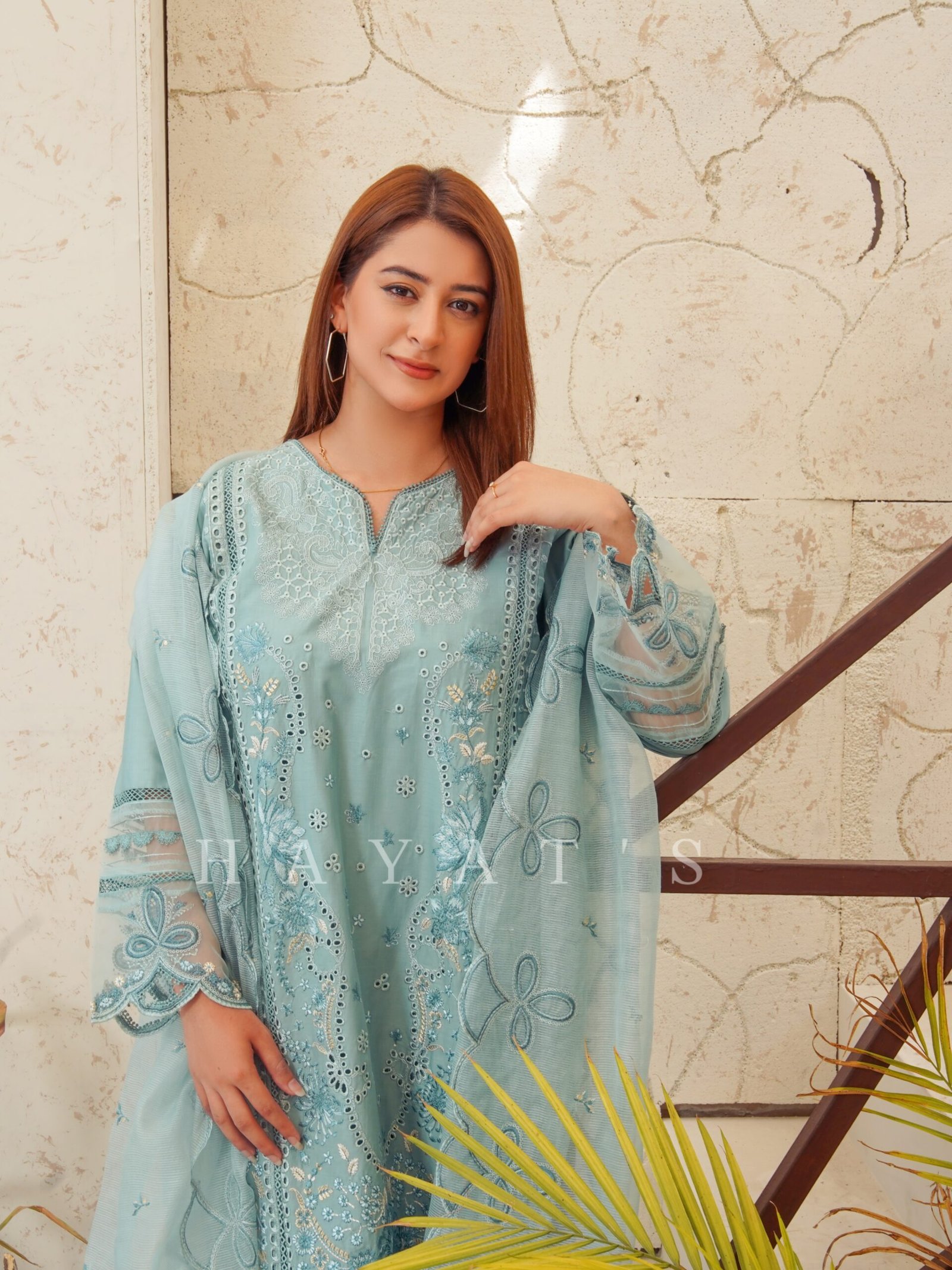 Gul-e-Bahar Vol 2 - 3PC Aqua Teal