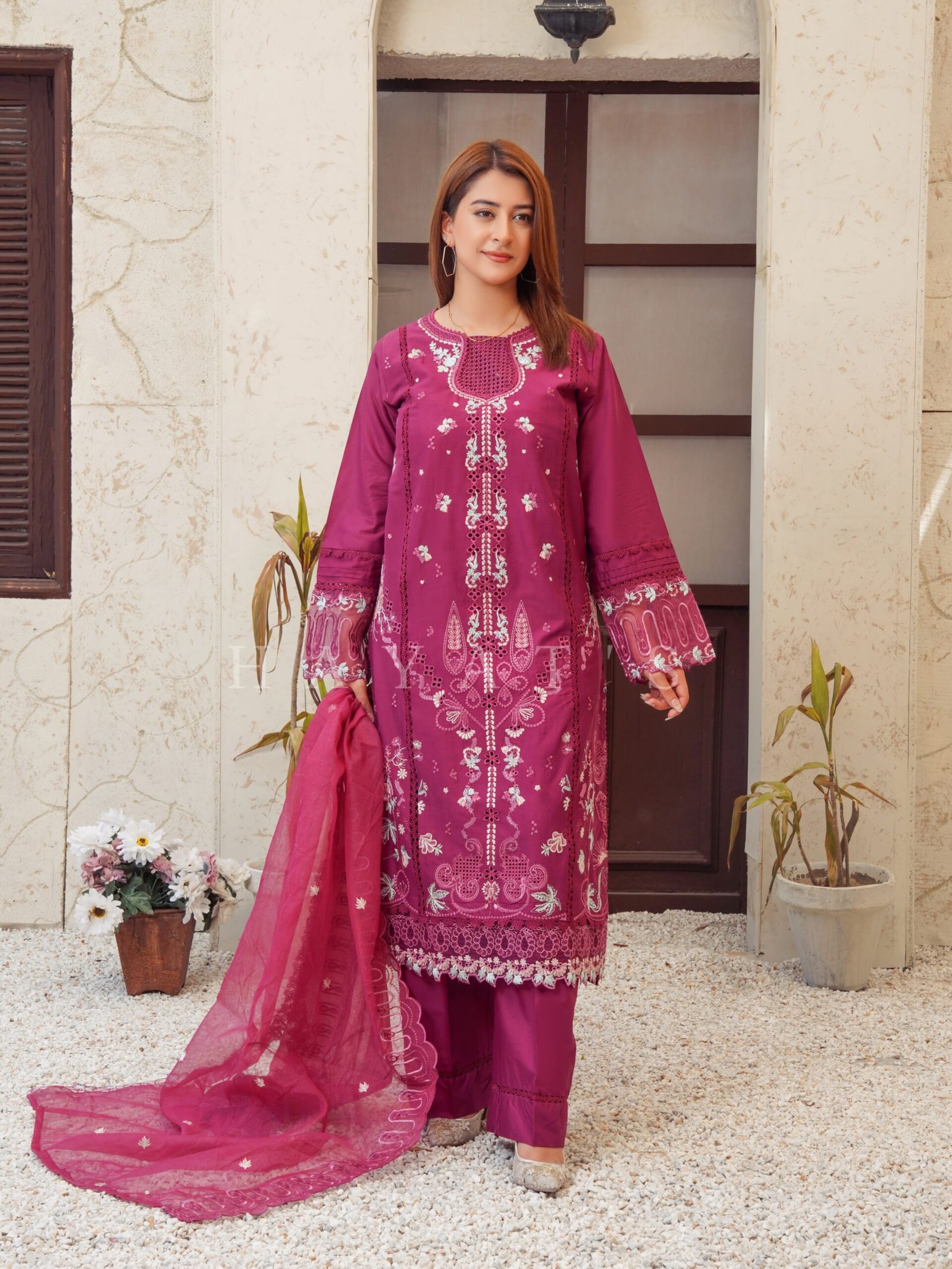 Gul-e-Bahar Vol 2 - 3PC Ruby Royale Charm
