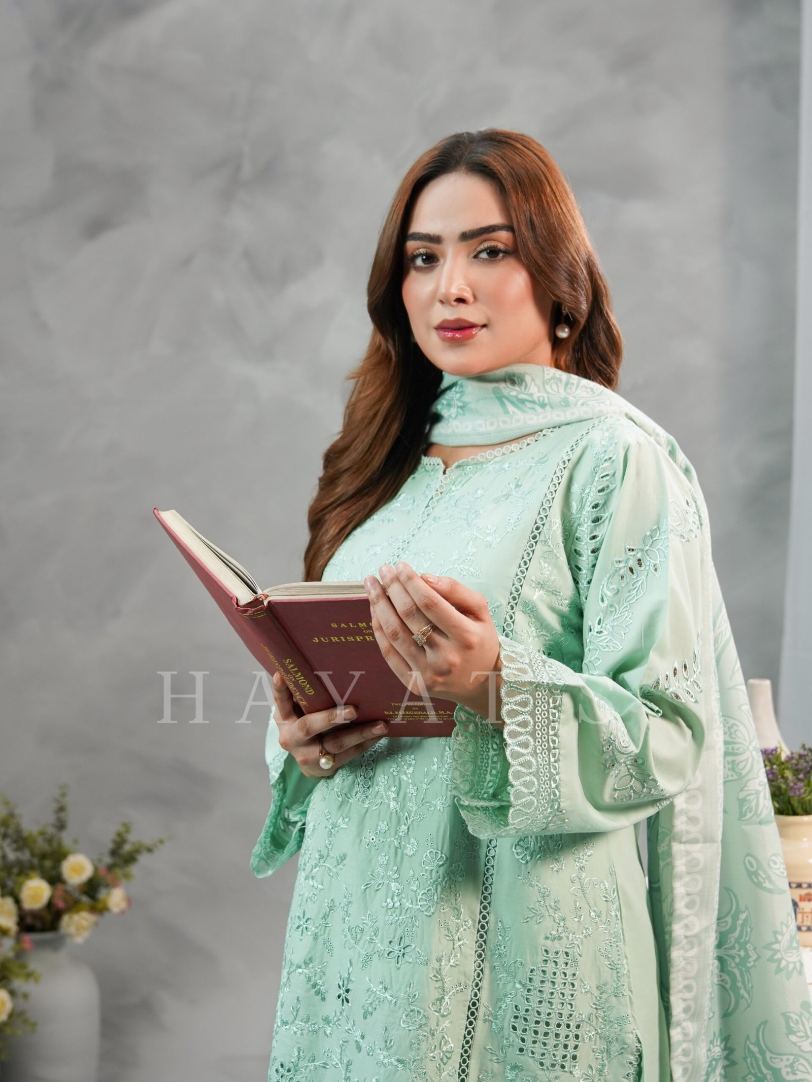 Mehak-e-Hayat Vol 2 - Mint Green 1025