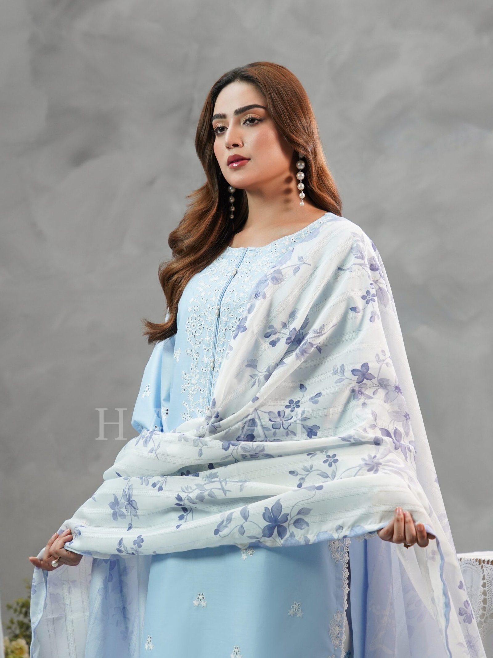 Mehak-e-Hayat Vol 2 - Ice Blue 1027