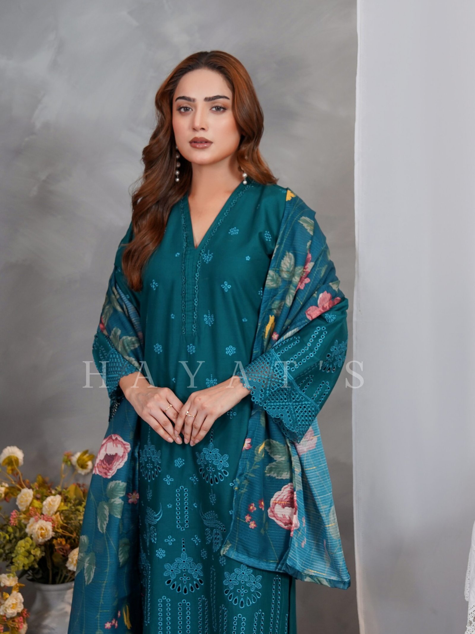 Mehak-e-Hayat Vol 2 -  Teal Green 1031