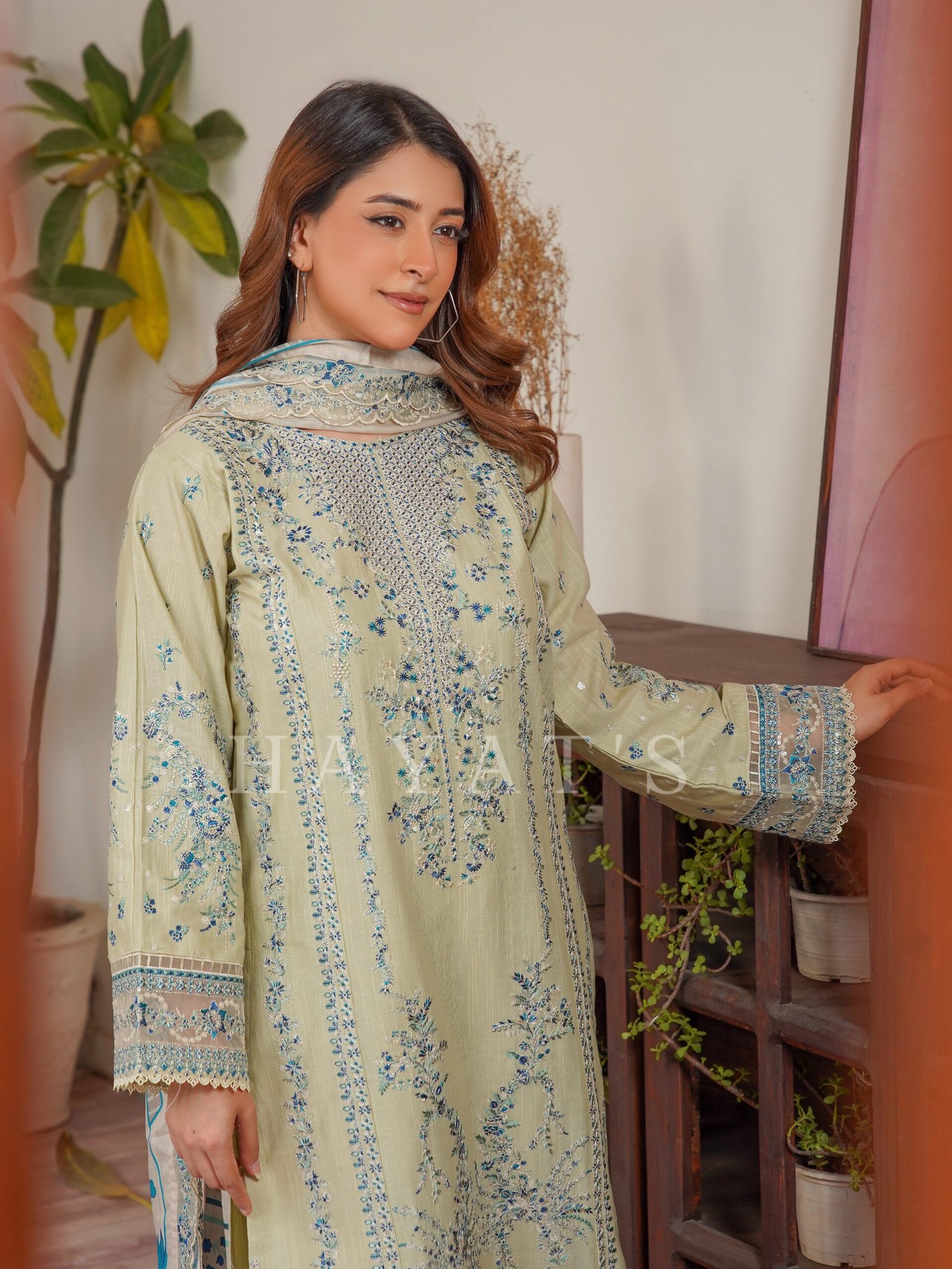 Andaaz-E-Hayat Vol 3 - Pistachio Green