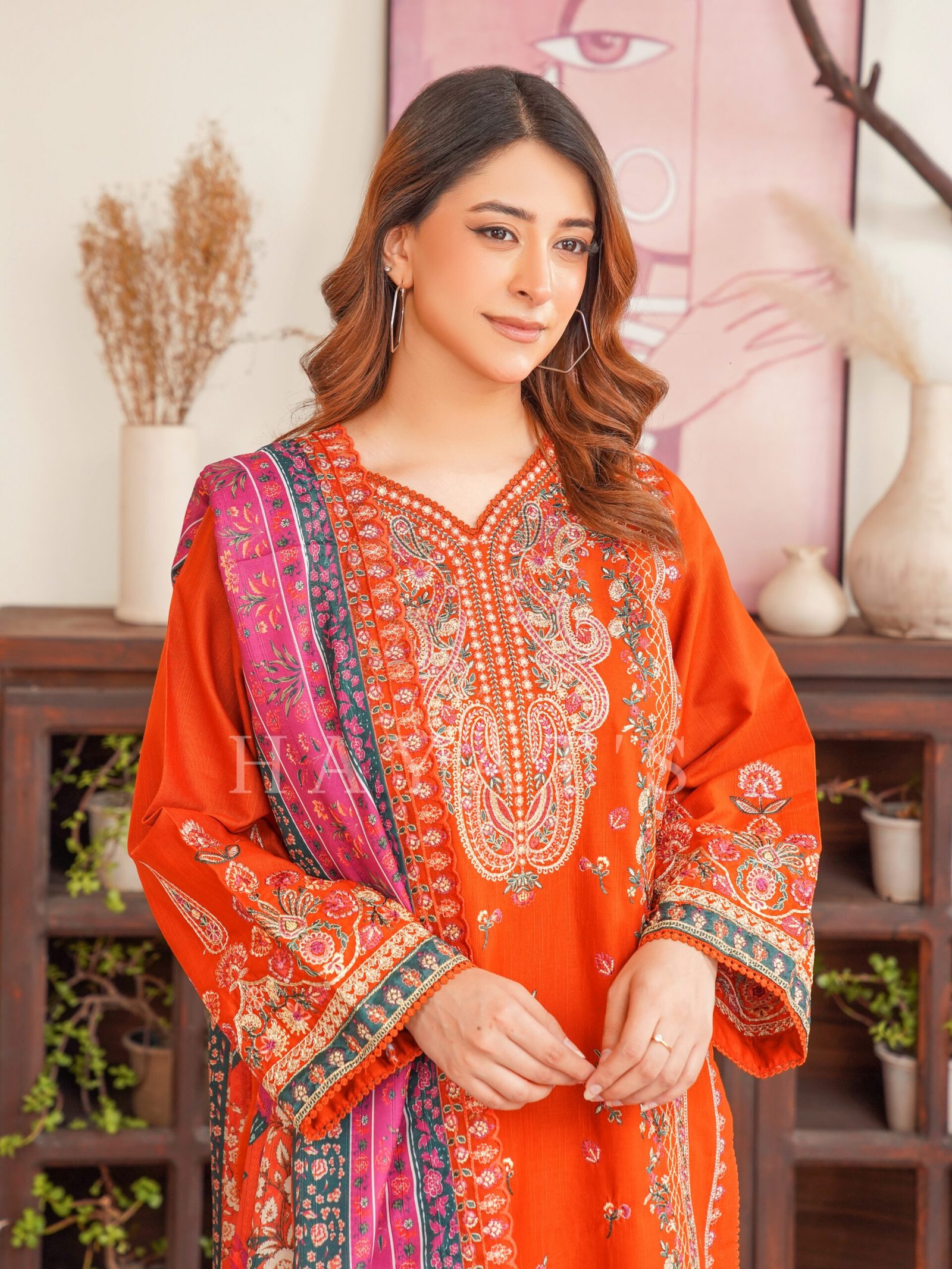 Andaaz-E-Hayat Vol 3 - Rust Orange